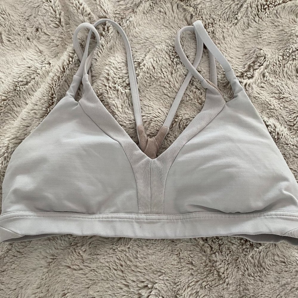 Lululemon Sports Bra White Size 8